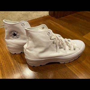 Converse platform high tops